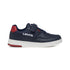 Sneakers blu navy con dettaglio rosso sul tallone Levi's Shot, Brand, SKU k262000106, Immagine 0